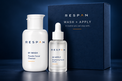RESPAN WASH + APPLY routine